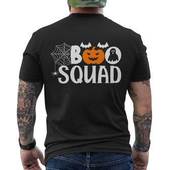Halloween Boo Squad Shirt Halloween Squad Shirt Halloween Boo Fun Men's T-shirt Back Print - Thegiftio UK