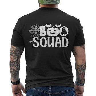 Halloween Boo Squad Shirt Halloween Squad Shirt Halloween Boo Men's T-shirt Back Print - Thegiftio UK