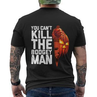 Halloween Costume You Cant Kill The Boogey Man Men's T-shirt Back Print - Thegiftio UK