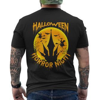Halloween Horror Night Men's T-shirt Back Print - Thegiftio UK
