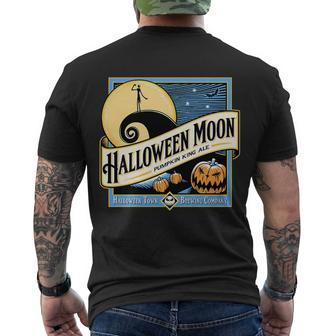 Halloween Moon Town Brewing Company Pumpkin King Ale Men's Crewneck Short Sleeve Back Print T-shirt - Monsterry AU