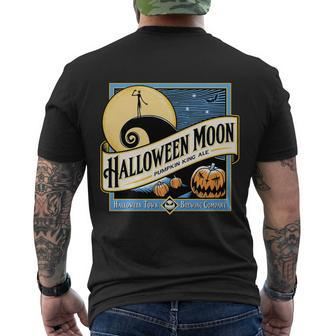 Halloween Halloween Moon Town Brewing Company Pumpkin King Ale Men's T-shirt Back Print - Thegiftio UK