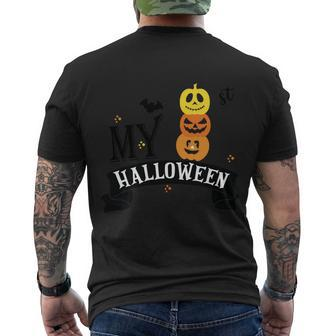 My Halloween Quote Pumpkin Halloween Quote Men's T-shirt Back Print - Thegiftio UK