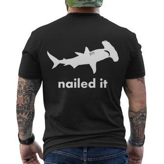 Hammerhead Nailed It Funny Men's Crewneck Short Sleeve Back Print T-shirt - Monsterry DE