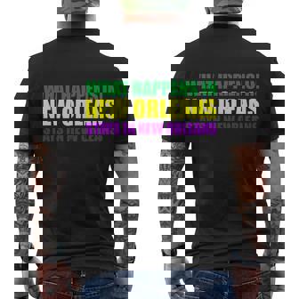What Happens In New Orleans Stays In New Orleans Mardi Gras T-Shirt Men's T-shirt Back Print - Thegiftio