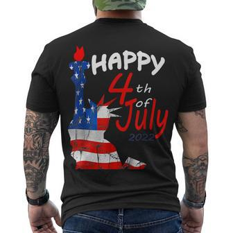 Happy Independence Day 2022 Happy 4Th Of July 2022 Men's T-shirt Back Print - Seseable