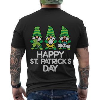 Happy St Patricks Day St Patricks Day Funny St Patricks Day St Patricks Day Gnomes Tshirt Men's Crewneck Short Sleeve Back Print T-shirt - Monsterry