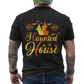 Haunted House Halloween Quote Men's T-shirt Back Print - Thegiftio UK