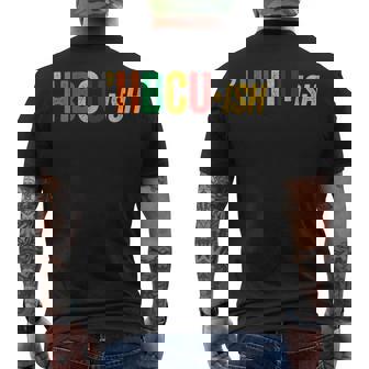 Hbcu Ish Historical Black College Alumni Men's T-shirt Back Print - Thegiftio