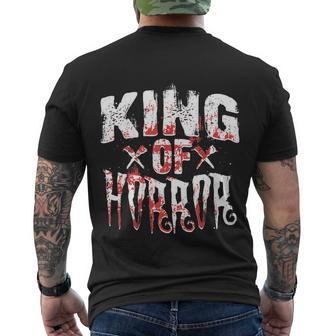 Horror Movie Scary King Of Horror Men's T-shirt Back Print - Thegiftio UK