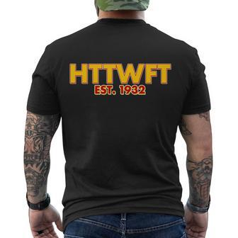 Httwft Hail To The Washington Football Team V2 Men's Crewneck Short Sleeve Back Print T-shirt - Monsterry UK