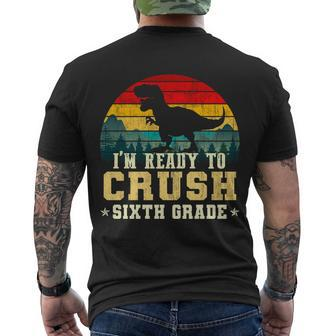 Im Ready To Crush Sixth Grade Men's Crewneck Short Sleeve Back Print T-shirt - Monsterry DE