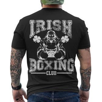 Irish Boxing Club Team Retro Men's Crewneck Short Sleeve Back Print T-shirt - Monsterry UK