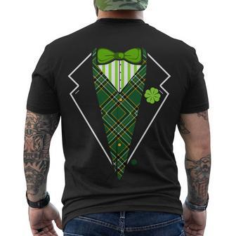 Irish Party Tuxedo Men's Crewneck Short Sleeve Back Print T-shirt - Monsterry UK