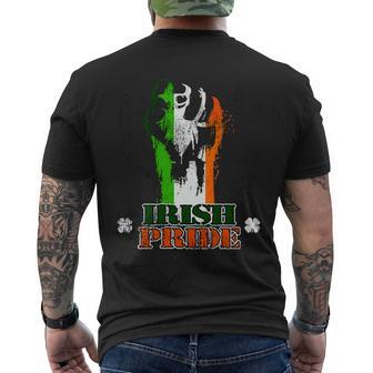 Irish Pride V2 Men's Crewneck Short Sleeve Back Print T-shirt - Monsterry
