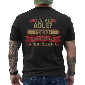 Its An Adley Thing You Wouldnt Understand T Shirt Adley Shirt Shirt For Adley Men's T-Shirt Back Print - Seseable