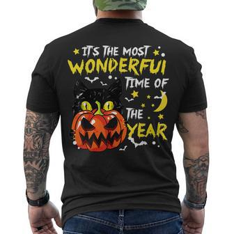 Its The Most Wonderful Time Of The Year Halloween Costume Men's T-shirt Back Print - Thegiftio UK