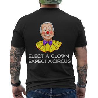 Joe Biden Elected A Clown Circus Tshirt Men's Crewneck Short Sleeve Back Print T-shirt - Monsterry DE