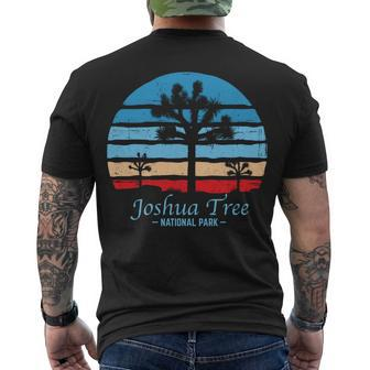 Joshua Tree National Park V2 Men's T-shirt Back Print - Seseable