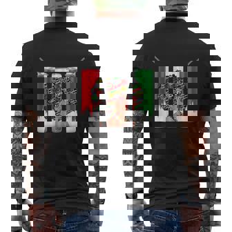 Juneteenth Black Pride Black History Afro Independence Day V2 Men's T-shirt Back Print - Thegiftio UK