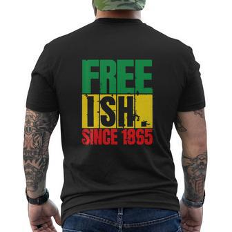 Juneteenth Day 2022 Freedom Black Human Rights V22 Men's T-shirt Back Print - Thegiftio UK