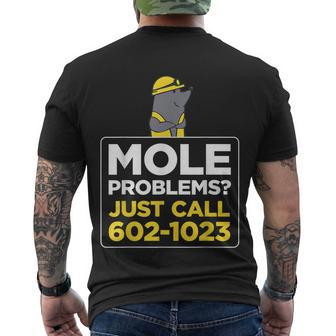Just Call Avogadros Number Mole Day Men's T-shirt Back Print - Thegiftio UK