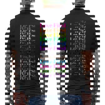 Kamala Harris Lgbtq Gay Pride Week Born To Be Gay Love Men's T-shirt Back Print - Thegiftio