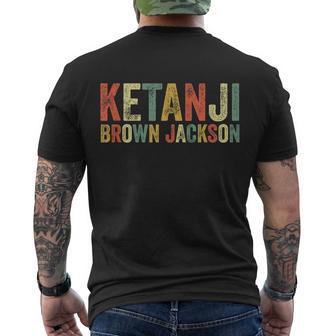 Ketanji Brown Jackson Black History African American Woman Tshirt Men's Crewneck Short Sleeve Back Print T-shirt - Monsterry DE