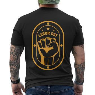 Labor Day Happy Labor Day Waleed V2 Men's T-shirt Back Print - Thegiftio UK