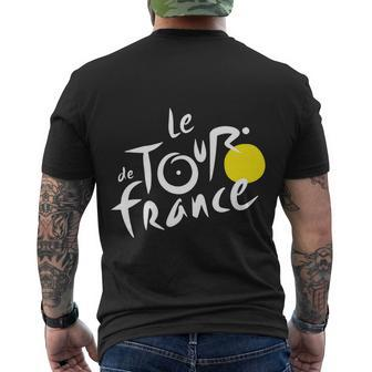 Le De Tour France New Tshirt Men's Crewneck Short Sleeve Back Print T-shirt - Monsterry