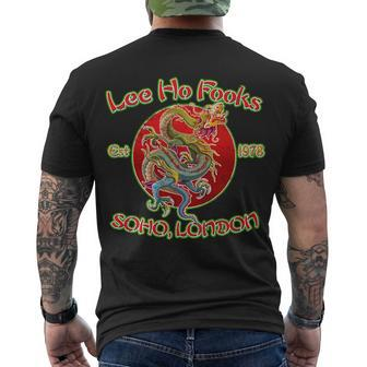 Lee Ho Fooks Soho London Est Men's Crewneck Short Sleeve Back Print T-shirt - Monsterry AU