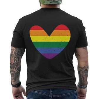 Left Time Lgbt Gay Pride Lesbian Bisexual Ally Quote Men's Crewneck Short Sleeve Back Print T-shirt - Monsterry UK