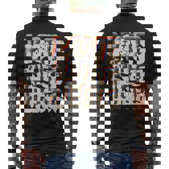 Love Like Jesus Christian God Lover Words On Back V3 Men's T-shirt Back Print - Thegiftio UK
