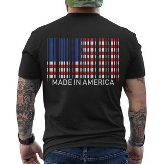 Made In America Men's Crewneck Short Sleeve Back Print T-shirt - Monsterry DE