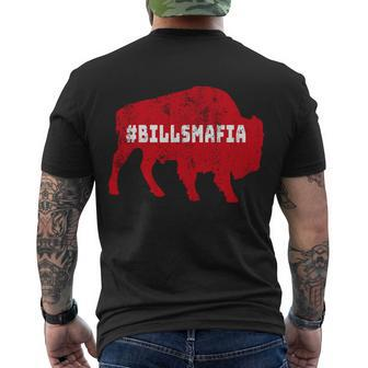 Mafia Buffalo Football Fan Tshirt Men's Crewneck Short Sleeve Back Print T-shirt - Monsterry