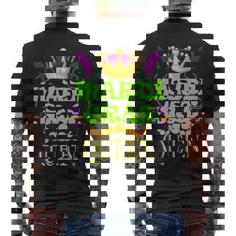 Mardi Gras Queen Men's T-shirt Back Print - Thegiftio