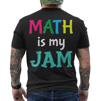 Math Teacher Joke Fun Best Math Quotes 1 Men's T-shirt Back Print - Thegiftio UK