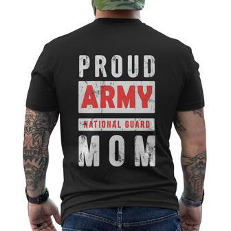 National Guard Mom Proud Army National Guard Mom Men's T-shirt Back Print - Thegiftio UK