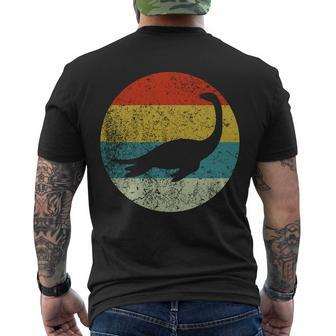 Nessie Loch Vintage Men's Crewneck Short Sleeve Back Print T-shirt - Monsterry