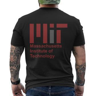 New Massachusetts Institute Of Technology Men's Crewneck Short Sleeve Back Print T-shirt - Monsterry AU