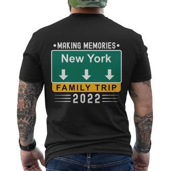 New York City Vacation 2022 New York Trip 2022 Men's T-shirt Back Print - Thegiftio UK