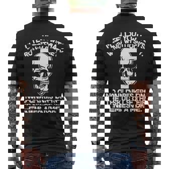 No One Drinks From The Skulls Of Their Enemies Anymore Tshirt Men's Crewneck Short Sleeve Back Print T-shirt - Monsterry