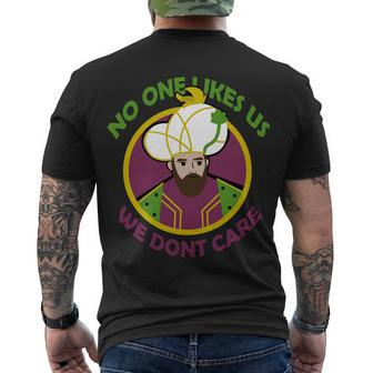 No One Likes Us We Dont Care Philly Men's Crewneck Short Sleeve Back Print T-shirt - Monsterry AU