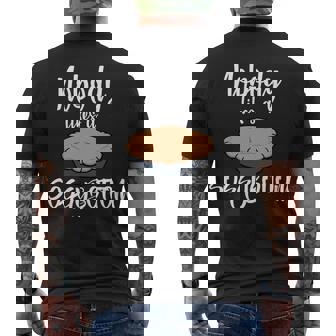 Nobody Likes A Soggy Bottom Funny Baking Men's Crewneck Short Sleeve Back Print T-shirt - Monsterry