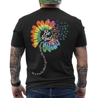 Peace Sign Love 60S 70S Tie Dye Hippie Halloween Costume V4 Men's T-shirt Back Print - Seseable