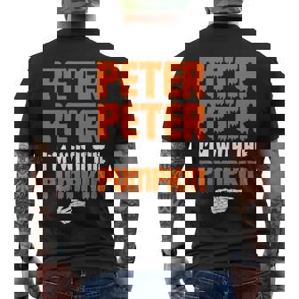 Peter Peter Im With The Pumpkin Men's T-shirt Back Print - Thegiftio