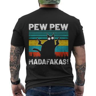 Pew Pew Madafakas V3 Men's Crewneck Short Sleeve Back Print T-shirt - Monsterry