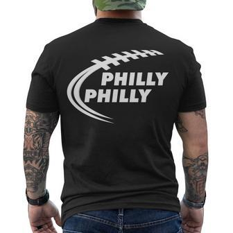 Philly Philly Tshirt Men's Crewneck Short Sleeve Back Print T-shirt - Monsterry AU
