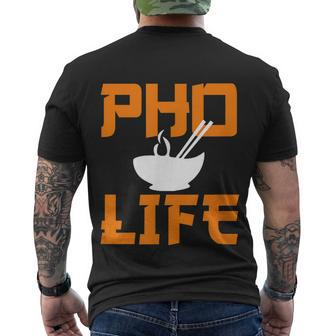 Pho Life Vietnamese Pho Noodle Soup Lover Men's T-shirt Back Print - Thegiftio UK