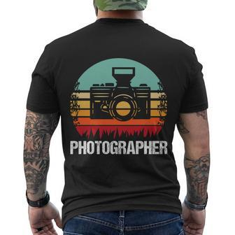 Photographer Photographer Gift V2 Men's Crewneck Short Sleeve Back Print T-shirt - Monsterry